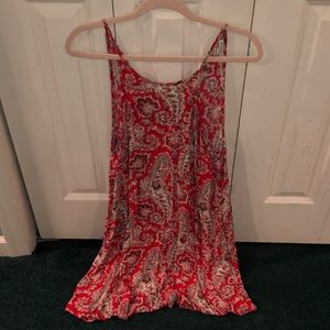 Orange Patterned American Eagle Summer Dress